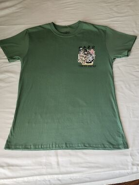 Tokyo Japan Graphic Tee in Sage Green